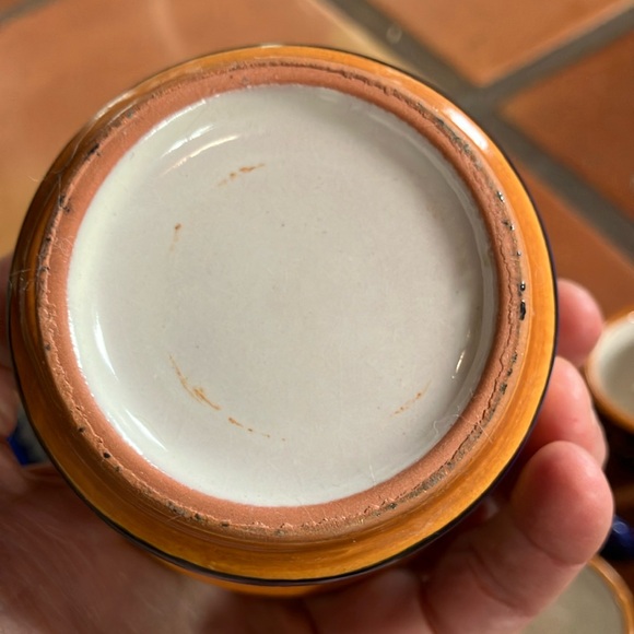 Vintage Caltagirone Sicilian Espresso Set - Picture 7 of 13